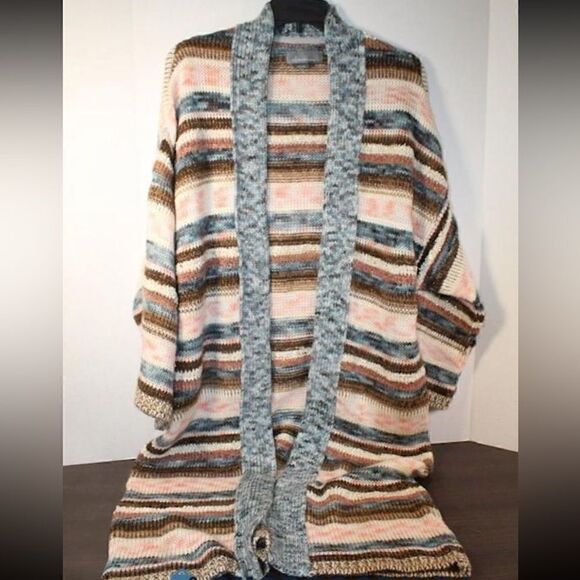 By Anthropologie shimmer knit duster - Picture 9 of 11